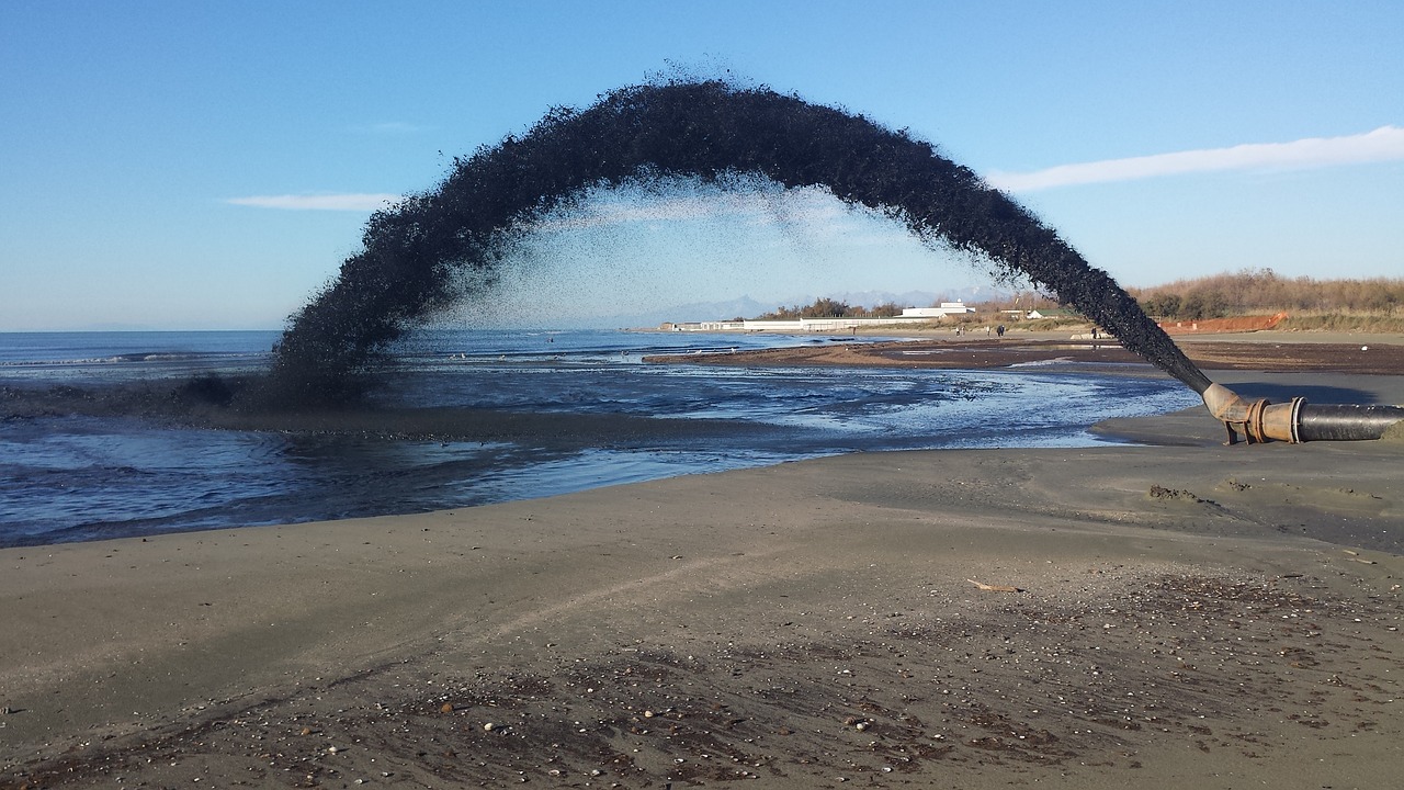 Clearing Sediment With a Dredge